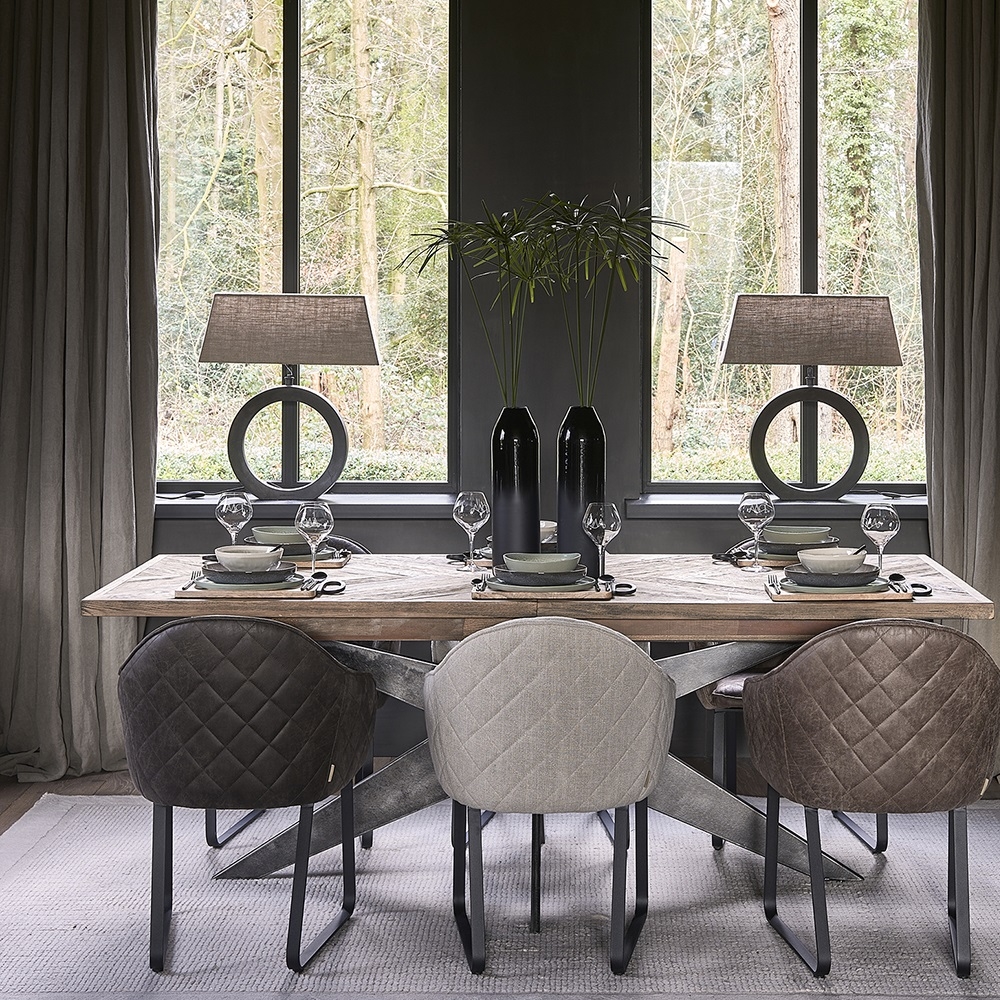 Ruokapöytä 220 / 270 / 320 x 100cm Falcon Crest Riviéra Maison | TILAUSTUOTE