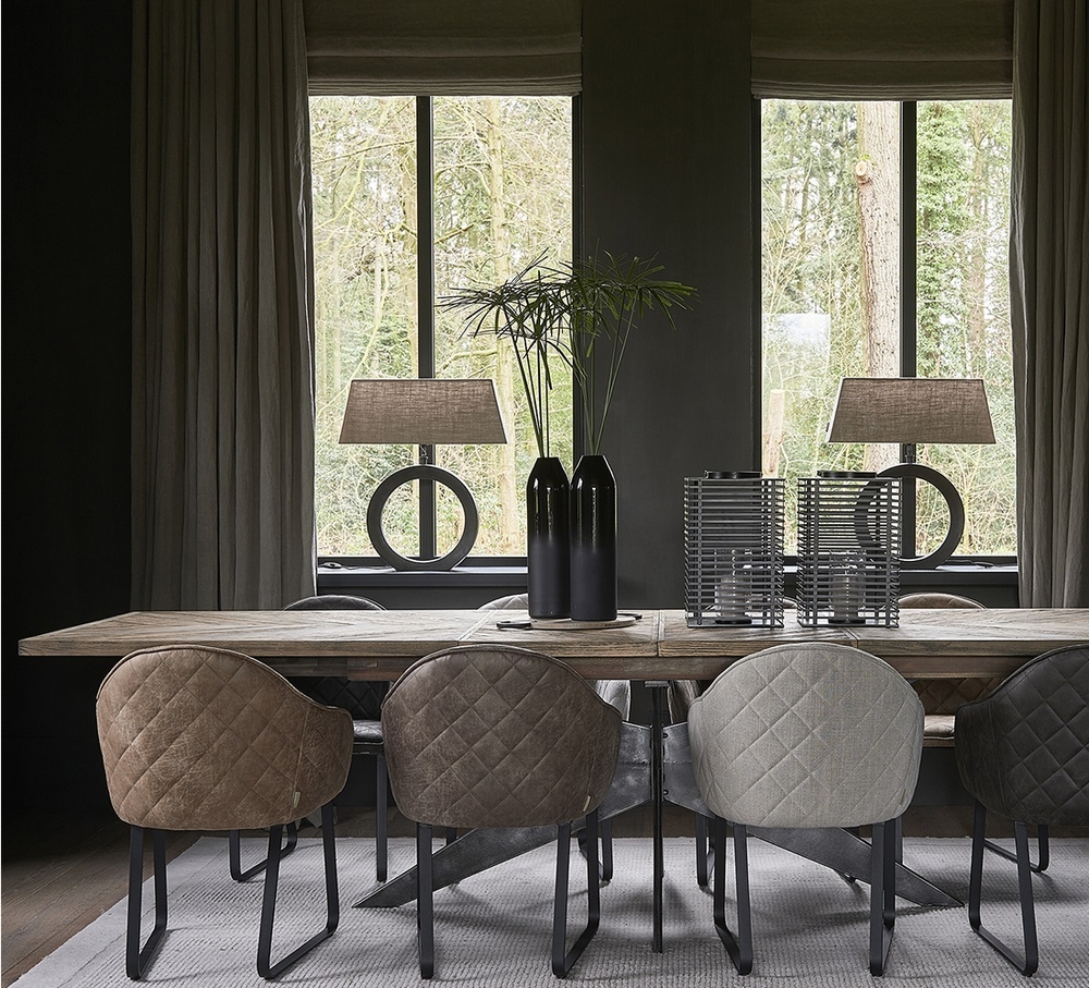 Ruokapöytä 220 / 270 / 320 x 100cm Falcon Crest Riviéra Maison | TILAUSTUOTE