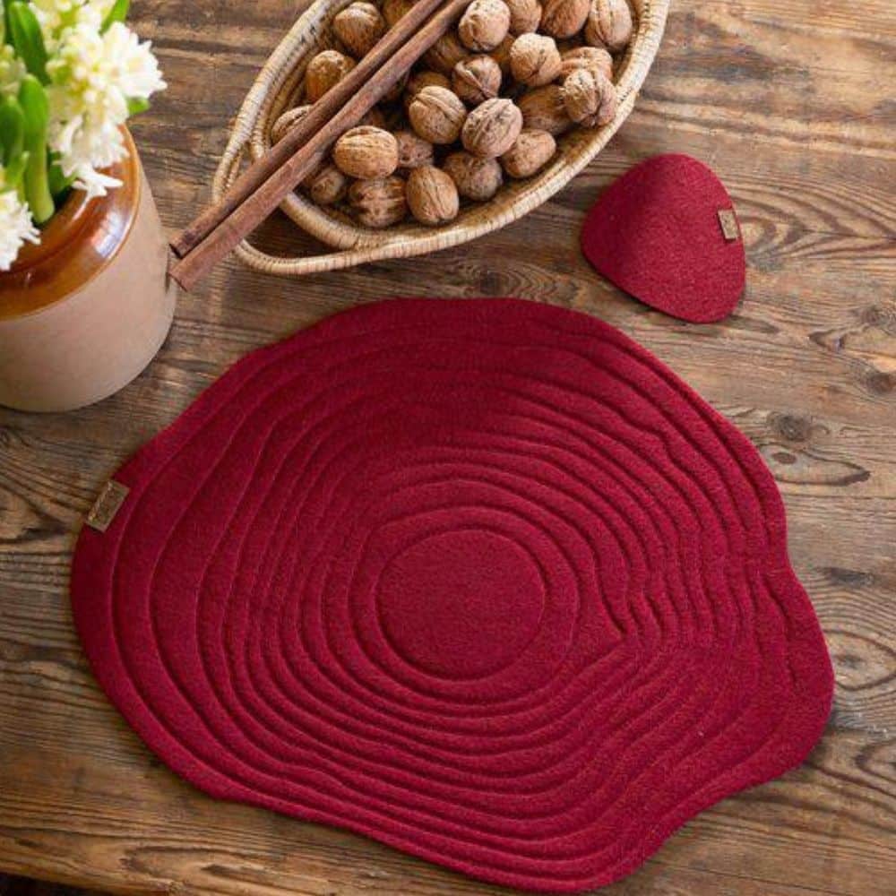 Tabletti punainen 33x43 Fondaco