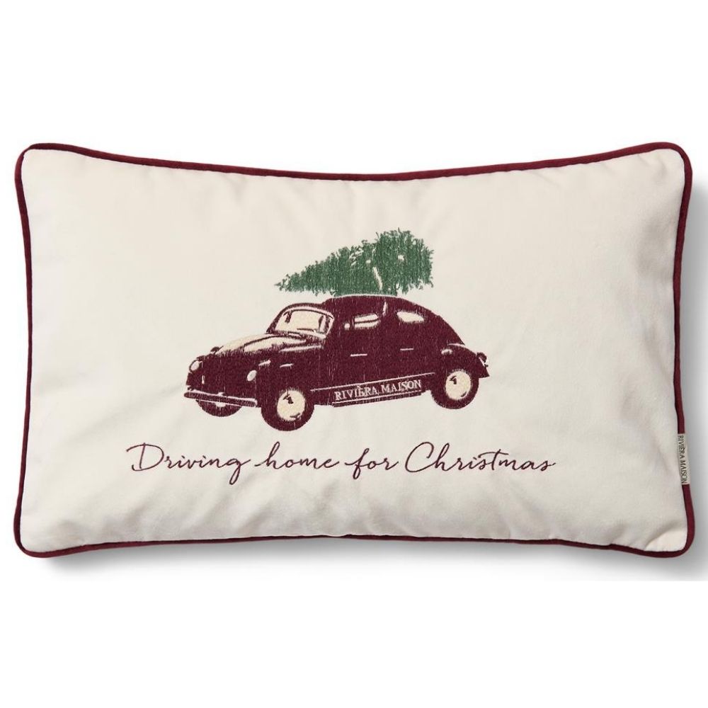 Sisustustyyny Driving Home for Christmas 50x30 Rivièra Maison